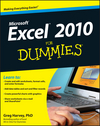 Excel 2010 For Dummies (0470634707) cover image Excel 2010 For Dummies (0470634707) cover image