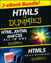 HTML5 For Dummies eBook Set (1118607007) cover image HTML5 For Dummies eBook Set (1118607007) cover image