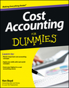 Cost Accounting For Dummies (1118453808) cover image Cost Accounting For Dummies (1118453808) cover image
