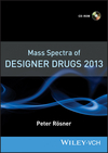 thumbnail image: Mass Spectra of Designer Drugs 2013