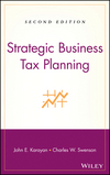 Strategic Business Tax Planning, 2nd Edition (047000990X) cover image