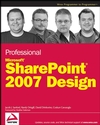 Professional SharePoint 2007 Design (047028580X) cover image