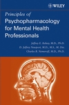 Principles of Psychopharmacology for Mental Health Professionals (0471254010) cover image