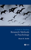 A Guide to Teaching Research Methods in Psychology (1405154810) cover image