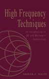 High Frequency Techniques: An Introduction to RF and Microwave Design and Computer Simulation (0471455911) cover image