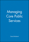 Managing Core Public Services (0631193111) cover image