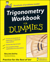 Trigonometry Workbook For Dummies (0764587811) cover image Trigonometry Workbook For Dummies (0764587811) cover image
