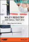 thumbnail image: Wiley Registry 10th Edition NIST 2012 Mass Spectral Library