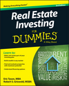 Real Estate Investing For Dummies, 3rd Edition (1118948211) cover image Real Estate Investing For Dummies, 3rd Edition (1118948211) cover image