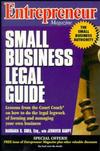 Entrepreneur Magazine: Small Business Legal Guide (0471119512) cover image