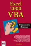 Excel 2000 VBA: Programmers Reference (0764544012) cover image