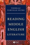 Reading Middle English Literature (0631231714) cover image