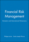 Financial Risk Management: Domestic and International Dimensions (1557865914) cover image