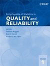 thumbnail image: Encyclopedia of Statistics in Quality and Reliability