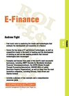 E-Finance: Finance 05.03 (1841123315) cover image