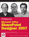 Professional Microsoft Office SharePoint Designer 2007 (0470287616) cover image