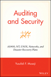 Auditing and Security: AS/400, NT, UNIX, Networks, and Disaster Recovery Plans (0471383716) cover image