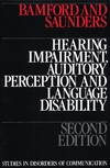 Hearing Impairment, Auditory Perception and Language Disability, 2nd Edition (1870332016) cover image