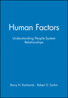 Human Factors: Understanding People-System Relationships, Workbook (0471870617) cover image