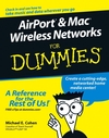 AirPortand MacWireless Networks For Dummies (0764589717) cover image