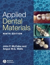 Applied Dental Materials, 9th Edition (1405139617) cover image