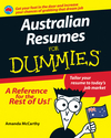 Australian Resumes For Dummies (1740310918) cover image Australian Resumes For Dummies (1740310918) cover image
