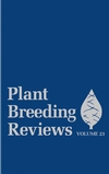 Plant Breeding Reviews, Volume 23 (047135421X) cover image
