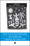 The English History of African American English (0631212620) cover image