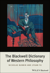 The Blackwell Dictionary of Western Philosophy (1405191120) cover image