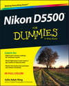 Nikon D5500 For Dummies (1119101921) cover image Nikon D5500 For Dummies (1119101921) cover image