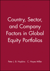 Country, Sector, and Company Factors in Global Equity Portfolios (0943205522) cover image