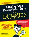 Cutting Edge PowerPoint 2007 For Dummies (1118051122) cover image Cutting Edge PowerPoint 2007 For Dummies (1118051122) cover image