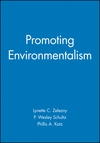 Promoting Environmentalism (1405100826) cover image