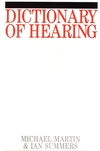 Dictionary of Hearing (1861561326) cover image