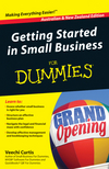 Getting Started in Small Business For Dummies, Australian and New Zealand Edition (1742169627) cover image Getting Started in Small Business For Dummies, Australian and New Zealand Edition (1742169627) cover image