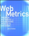 Web Metrics: Proven Methods for Measuring Web Site Success (0471220728) cover image