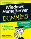 Windows Home Server For Dummies (0470185929) cover image