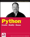 Python: Create - Modify - Reuse (0470259329) cover image