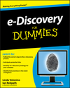 e-Discovery For Dummies (0470510129) cover image