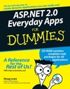 ASP.NET 2.0 Everyday Apps For Dummies (047000732X) cover image ASP.NET 2.0 Everyday Apps For Dummies (047000732X) cover image