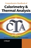 Comprehensive Handbook of Calorimetry and Thermal Analysis (047085152X) cover image