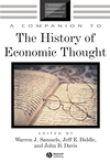 A Companion to the History of Economic Thought (0631225730) cover image