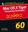 Mac OS X Tiger Timesaving Techniques For Dummies (0764579630) cover image Mac OS X Tiger Timesaving Techniques For Dummies (0764579630) cover image