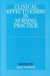 Clinical Effectiveness in Nursing Practice (1861561830) cover image