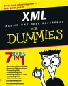 XML All-in-One Desk Reference For Dummies (0764516531) cover image