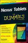 Nexus Tablets For Dummies (1118772431) cover image Nexus Tablets For Dummies (1118772431) cover image