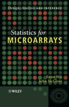 Statistics for Microarrays: Design, Analysis and Inference (0470849932) cover image