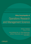 Wiley Encyclopedia of Operations Research and Management Science, 8 Volume Set (0470400633) cover image