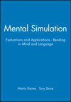 Mental Simulation: Evaluations and Applications - Reading in Mind and Language (0631198733) cover image