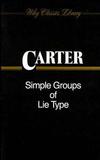Simple Groups of Lie Type (0471506834) cover image